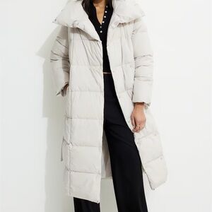 Dynamine Belted Maxi Puffer Coat Brand new with tags